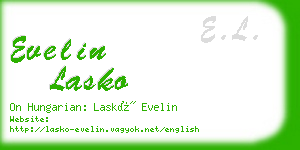 evelin lasko business card